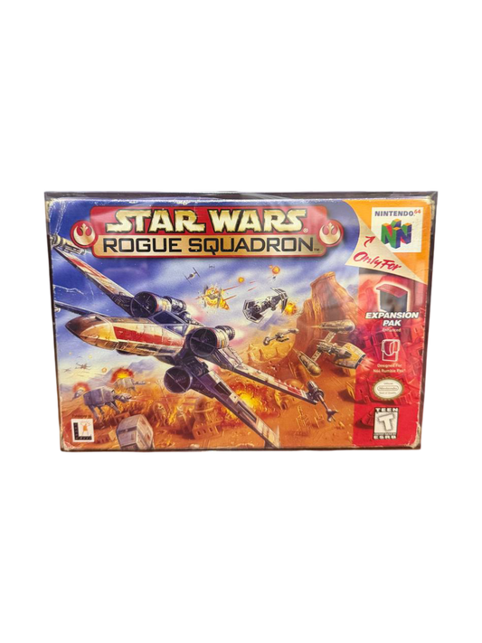 Star Wars Rogue Squadron Nintendo 64 CIB