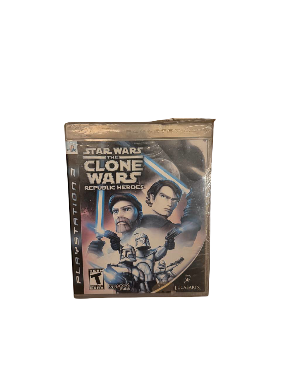 Star Wars The Clone Wars Republic Heroes PS3 - Front Cover