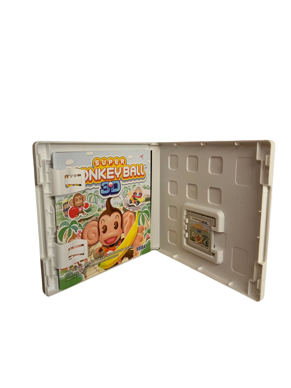 Super Monkey Ball 3D - Case, Manual & Cartridge