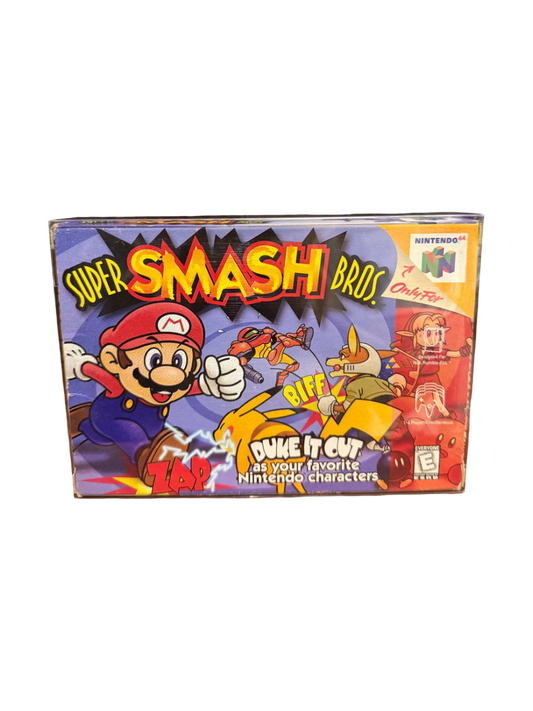 Super Smash Bros Nintendo 64 CIB