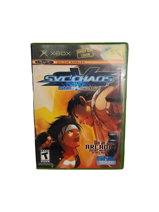 SVC Chaos SNK vs Capcom Xbox NTSC CIB