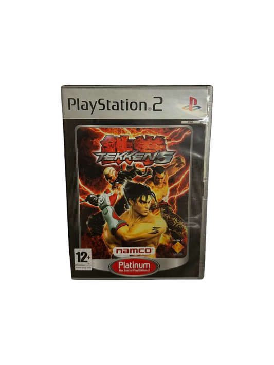 Tekken 5 Platinum PS2 PAL CIB