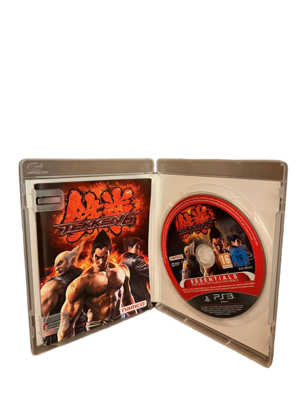 Tekken 6 Essentials PS3 - Manual and Disc
