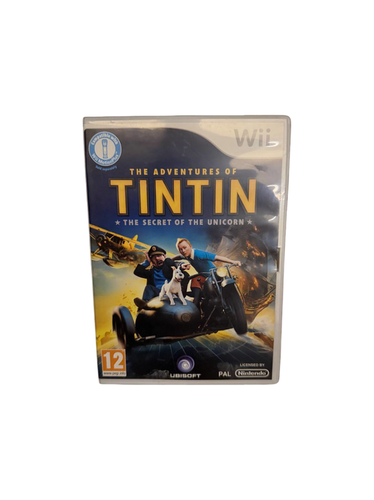 The Adventures of Tintin The Secret of the Unicorn Wii PAL CIB