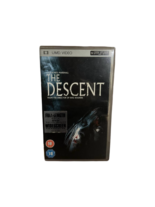 The Descent PSP UMD Video Used