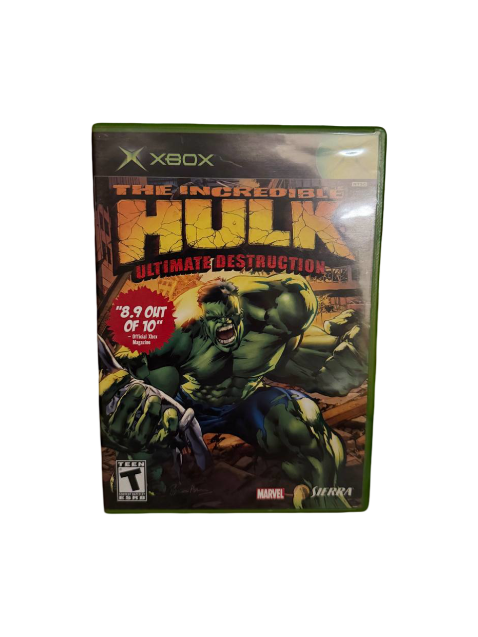 The Incredible Hulk Ultimate Destruction Xbox NTSC CIB