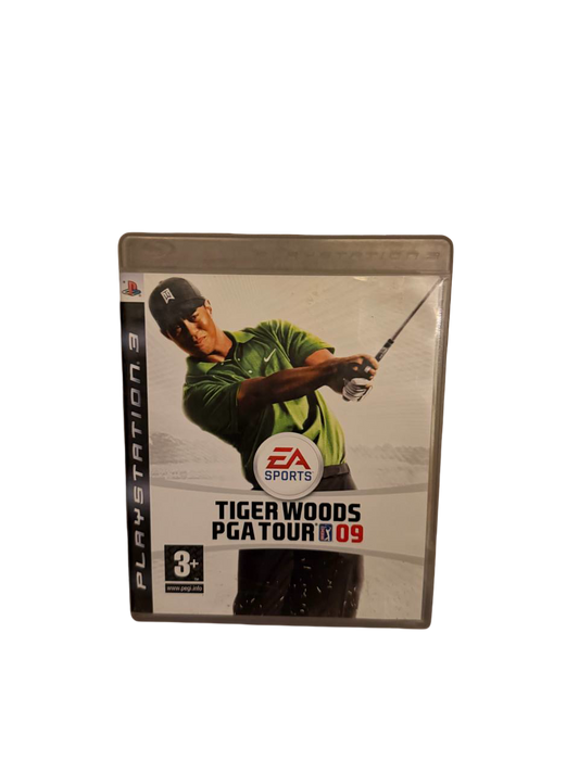 Tiger Woods PGA Tour 09 PS3 EA Sports - Front Cover