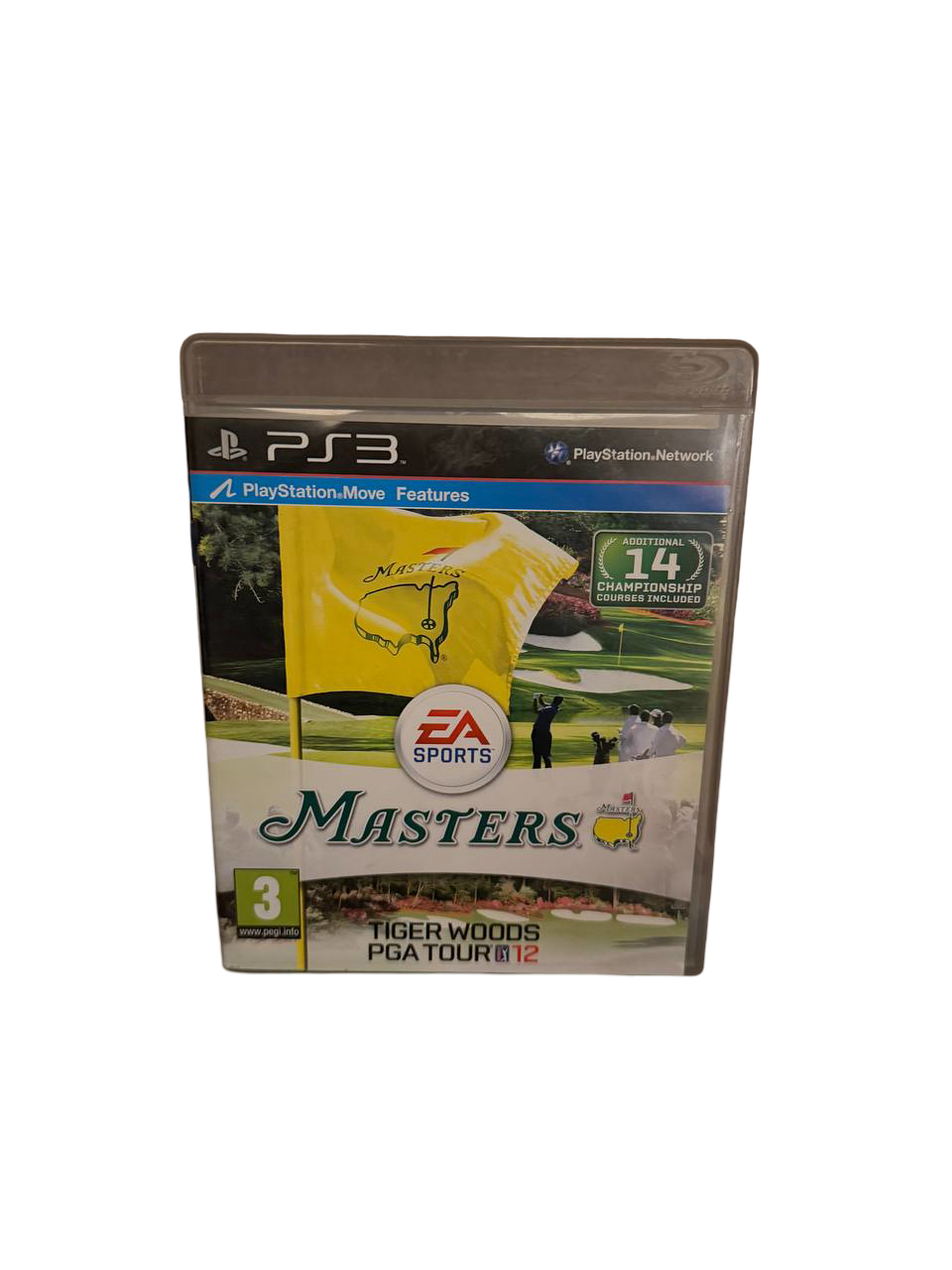 Tiger Woods PGA Tour 12 The Masters PS3 - Front Cover
