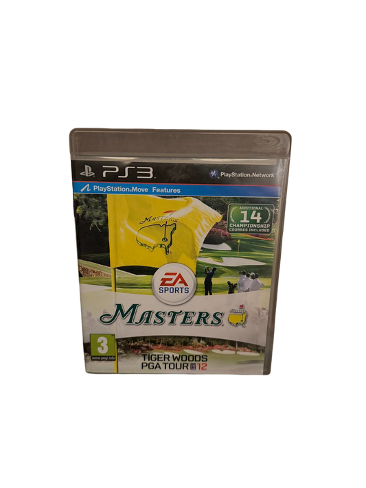 Tiger Woods PGA Tour 12 The Masters PS3 - Front Cover