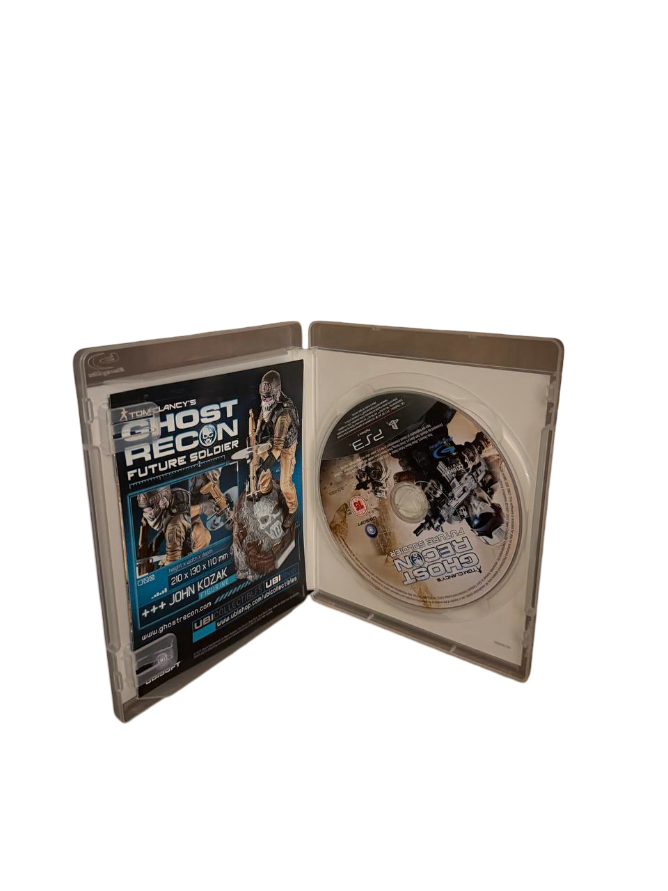 Ghost Recon Future Soldier PS3 - Disc and Insert