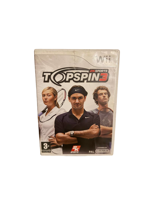 Top Spin 3 Wii PAL CIB