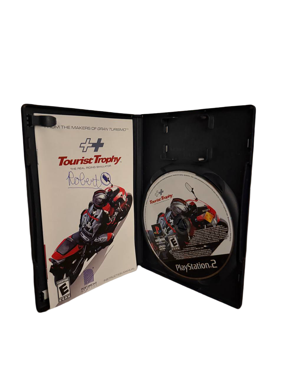 Tourist Trophy PS2 - Manual & Disc