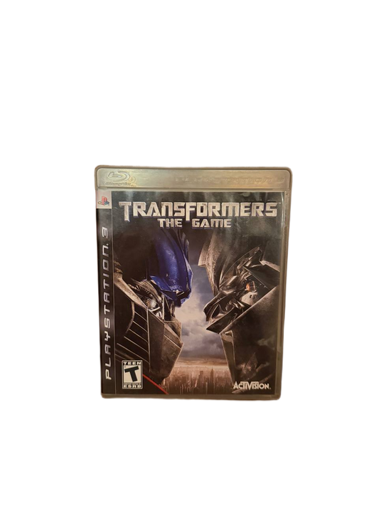 Transformers The Game PS3 NTSC-U - Front Cover