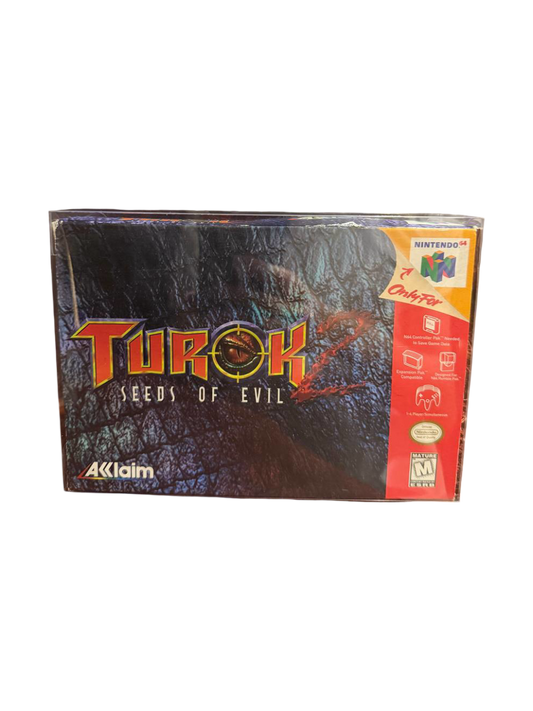 Turok 2 Seeds of Evil Nintendo 64 CIB