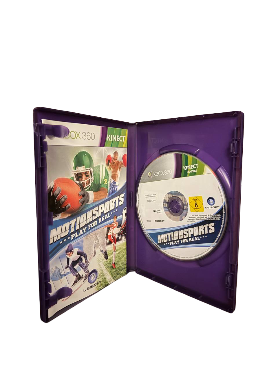 MotionSports Play For Real Xbox 360 - Disc & Case