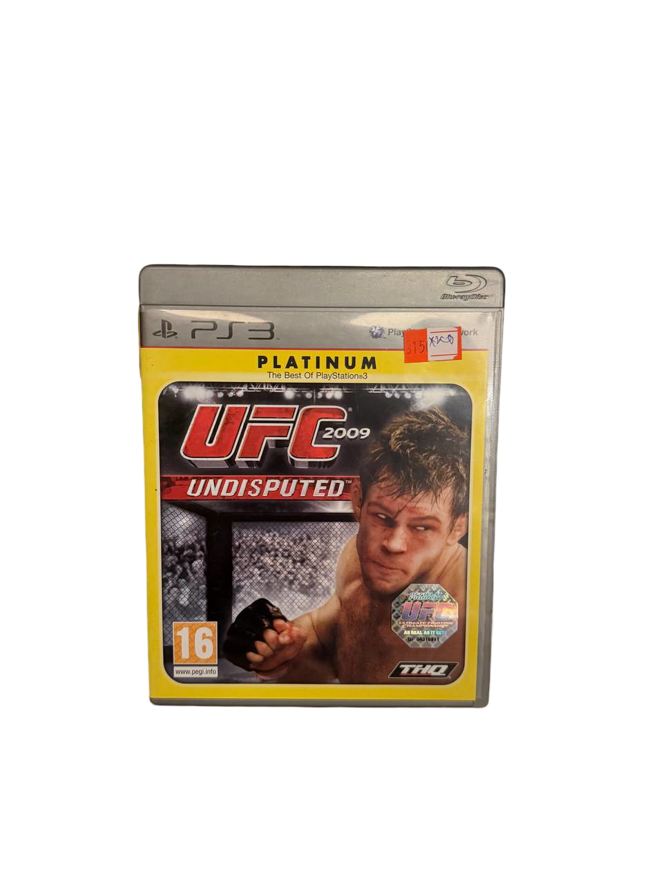 UFC 2009 Undisputed Platinum Edition PS3 - Front Cover