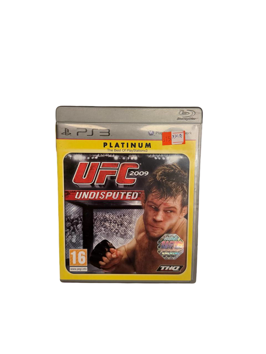 UFC 2009 Undisputed Platinum Edition PS3 - Front Cover