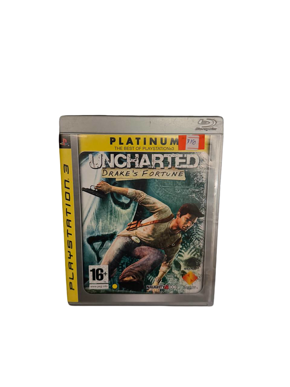 Uncharted Drake's Fortune Platinum PS3 - Front Cover