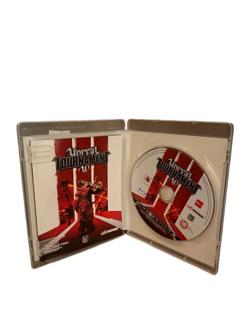 Unreal Tournament 3 PS3 - Disc and Manual