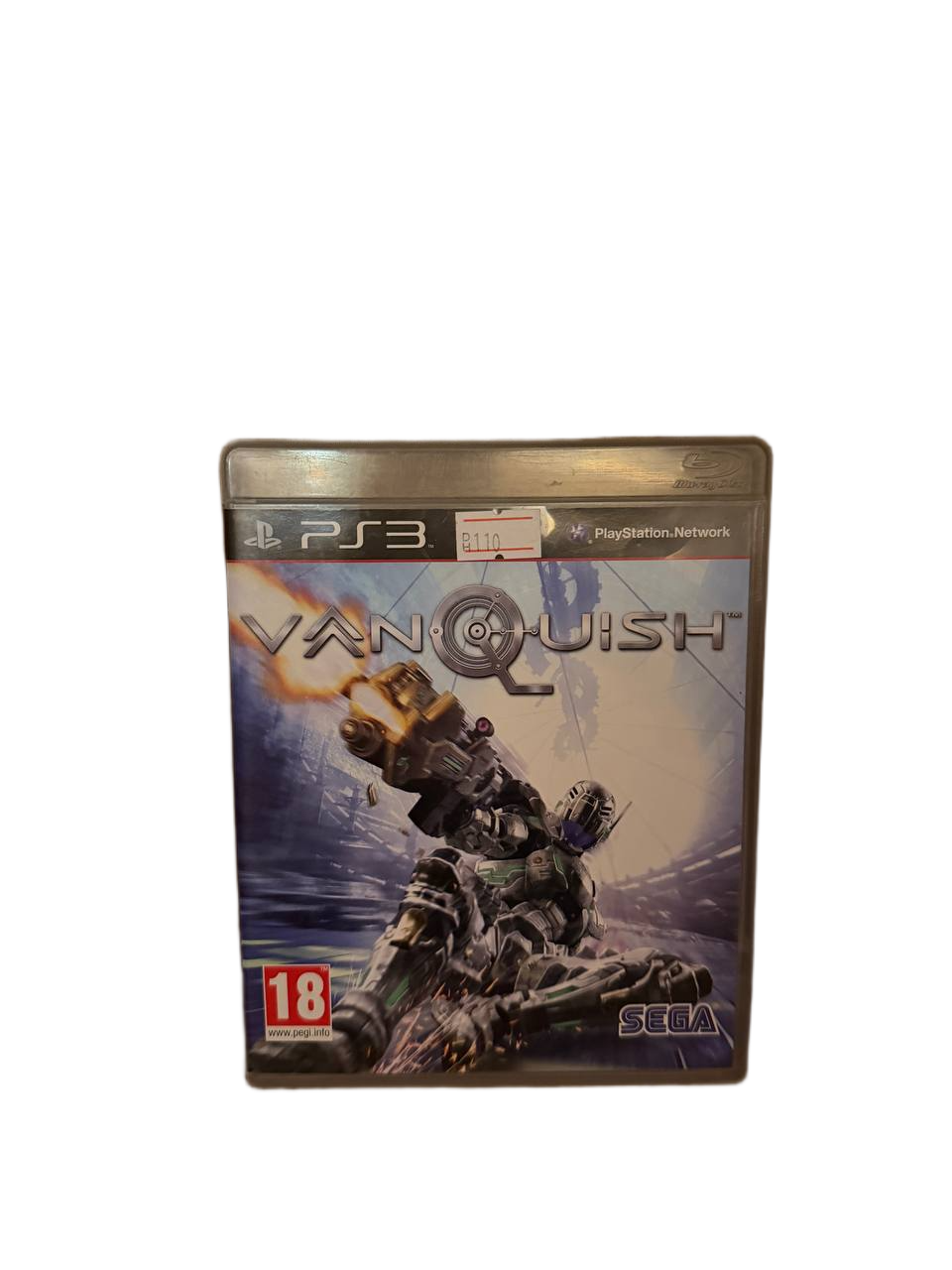 Vanquish PS3 Sega - Front Cover