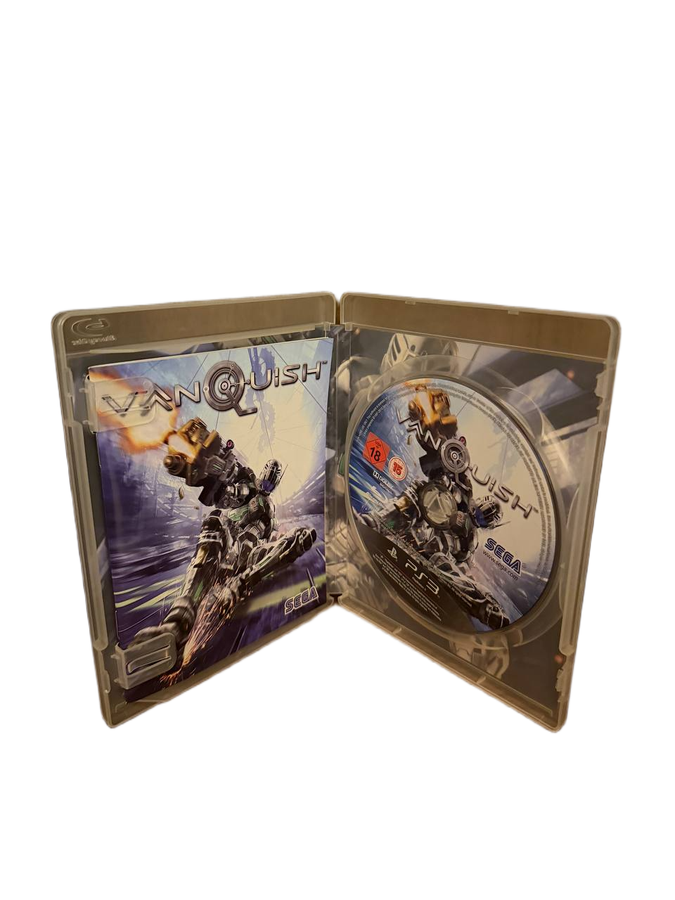 Vanquish PS3 - Disc and Manual