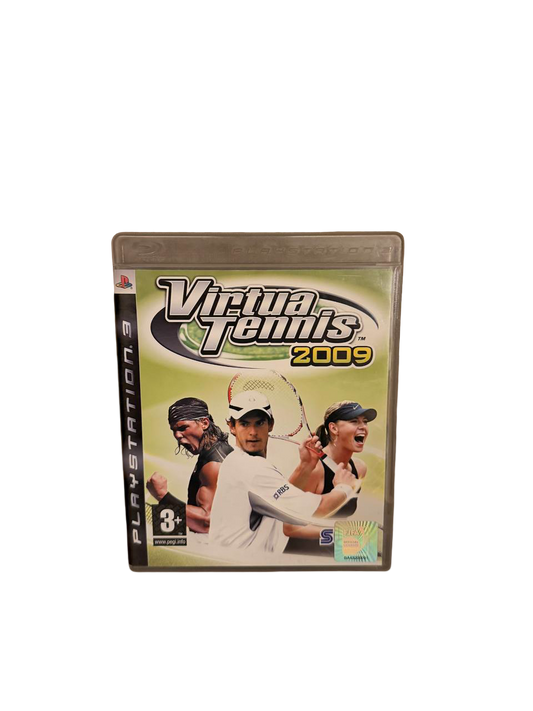 Virtua Tennis 2009 PS3 Sega - Front Cover