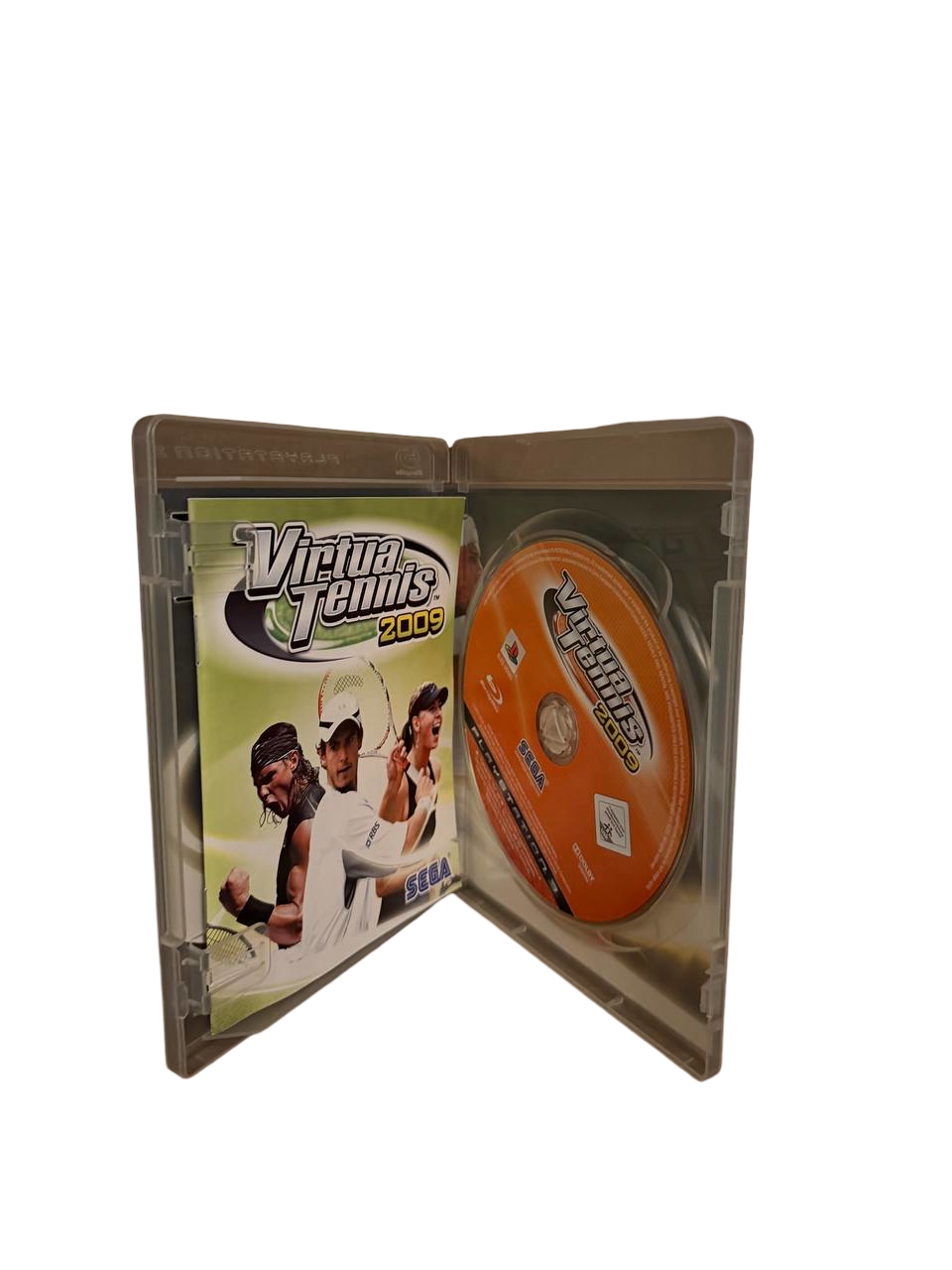 Virtua Tennis 2009 PS3 - Disc and Manual