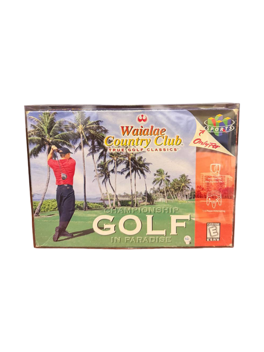 Waialae Country Club Nintendo 64 CIB