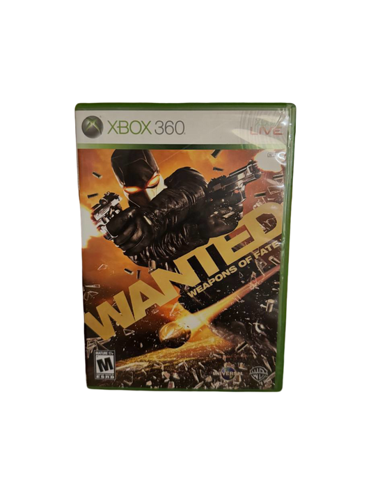 Wanted Weapons of Fate Xbox 360 NTSC CIB