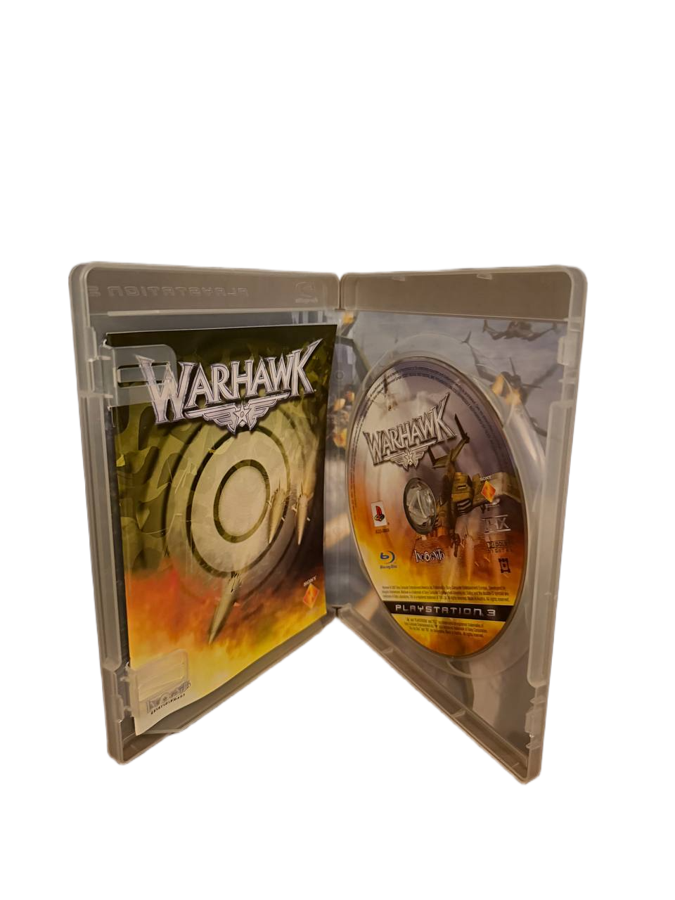Warhawk PS3 Sony - Case and Disc