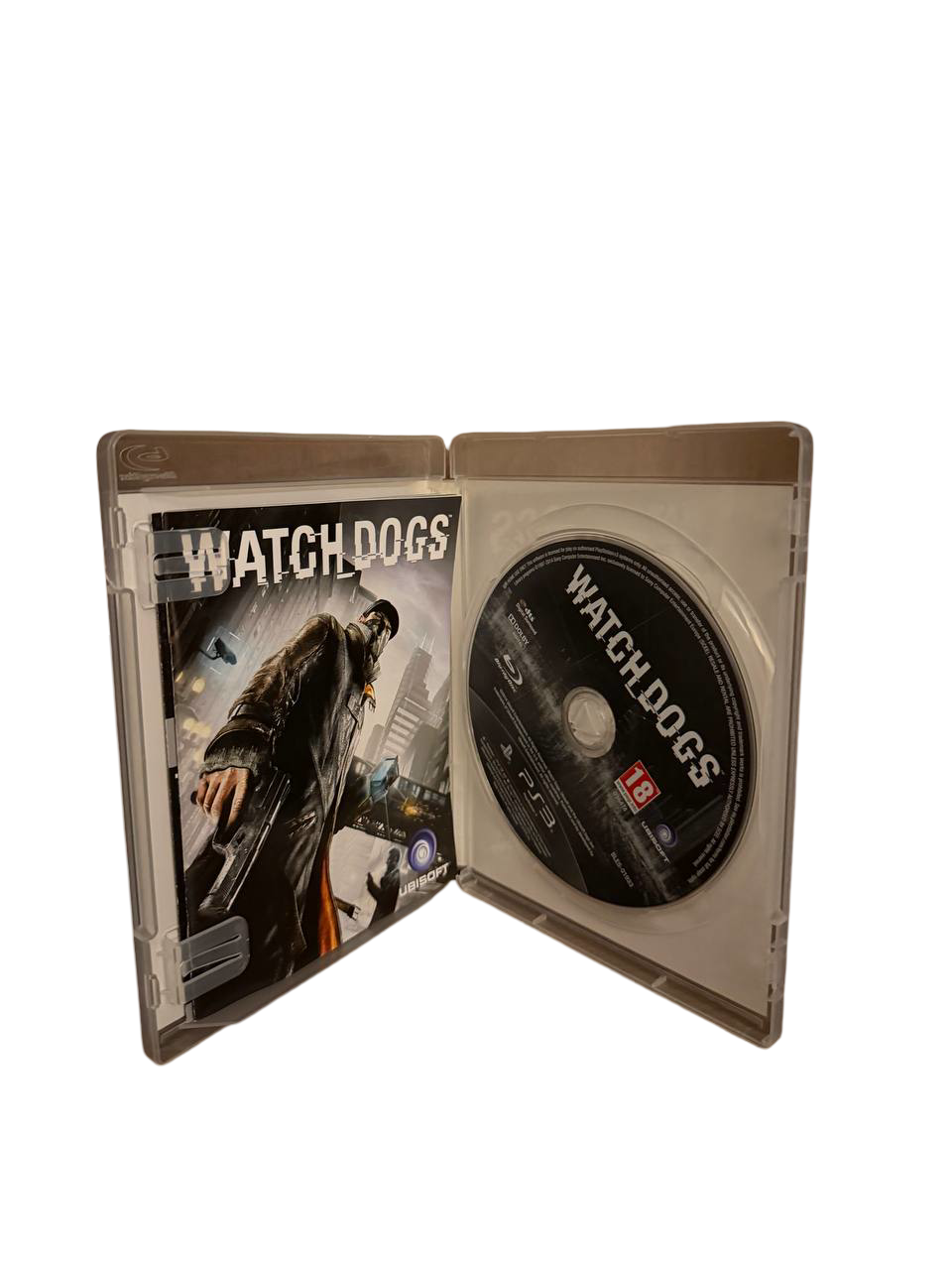 Watch Dogs PS3 - Disc and Manual