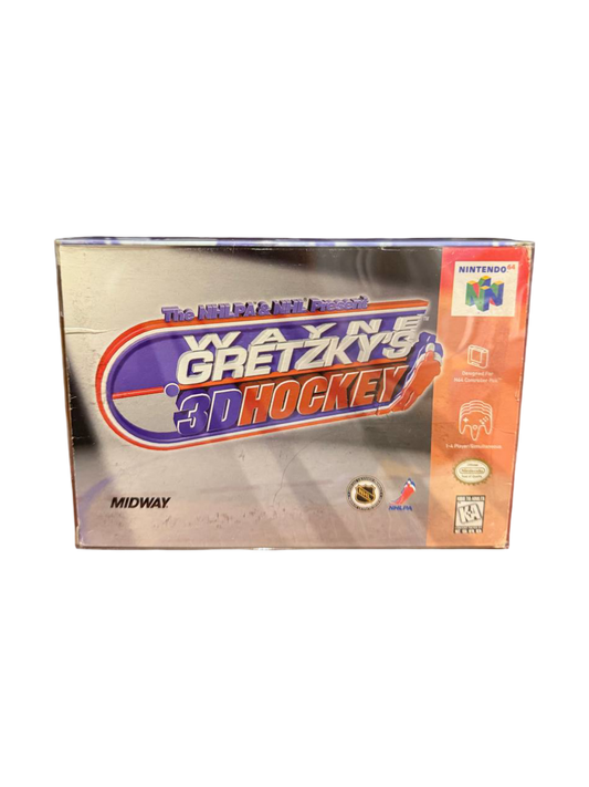 Wayne Gretzky's 3D Hockey Nintendo 64 CIB