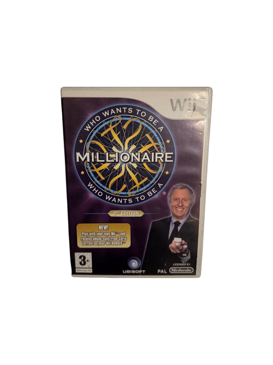 Who Wants to Be a Millionaire 2nd Edition Wii PAL CIB
