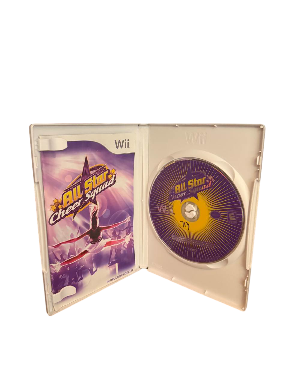 All Star Cheer Squad Wii - Disc, Case & Manual