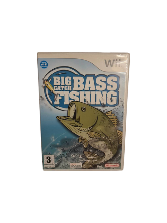 Big Catch Bass Fishing Wii PAL CIB