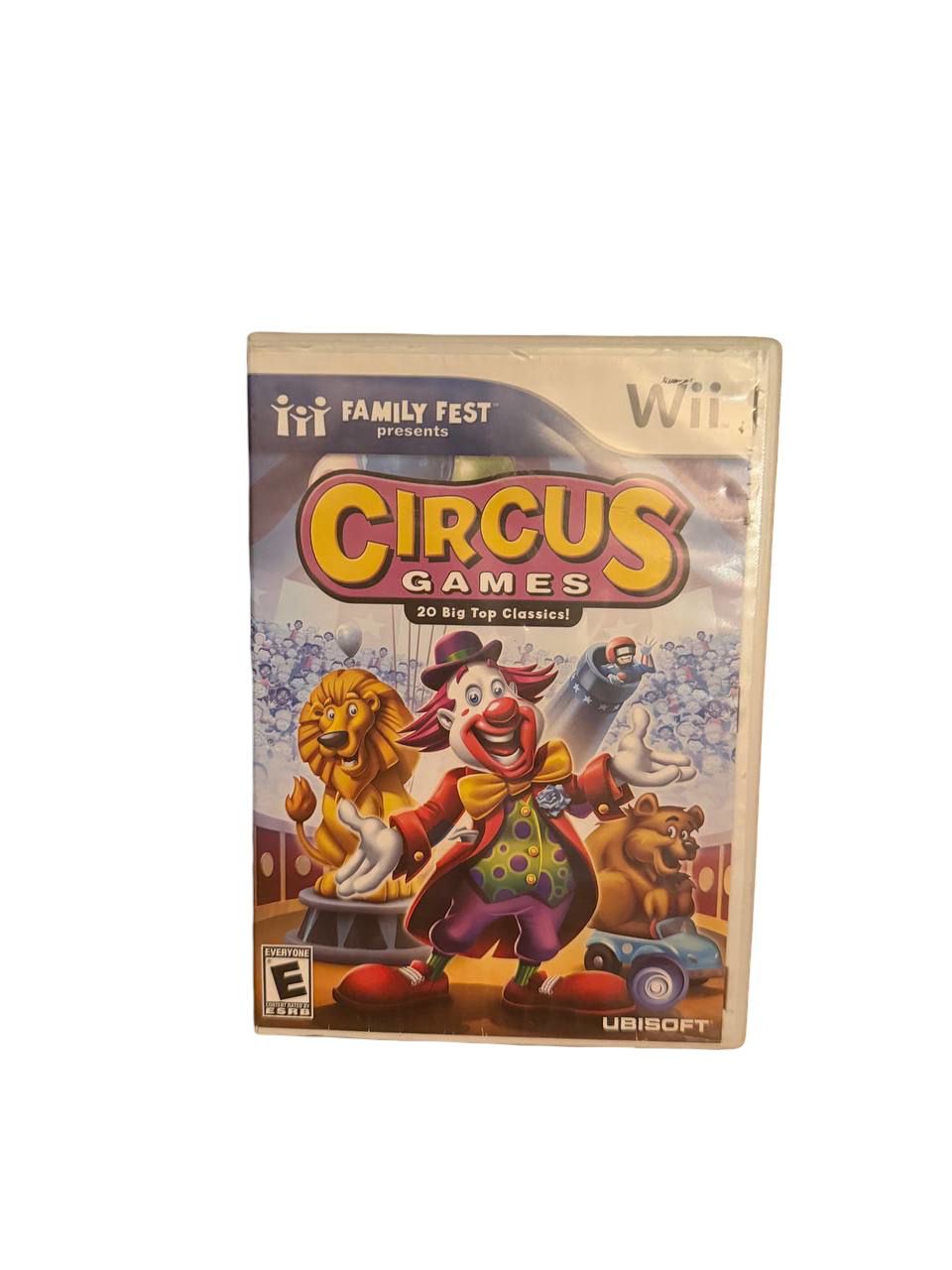 Circus Games Wii - Front Cover