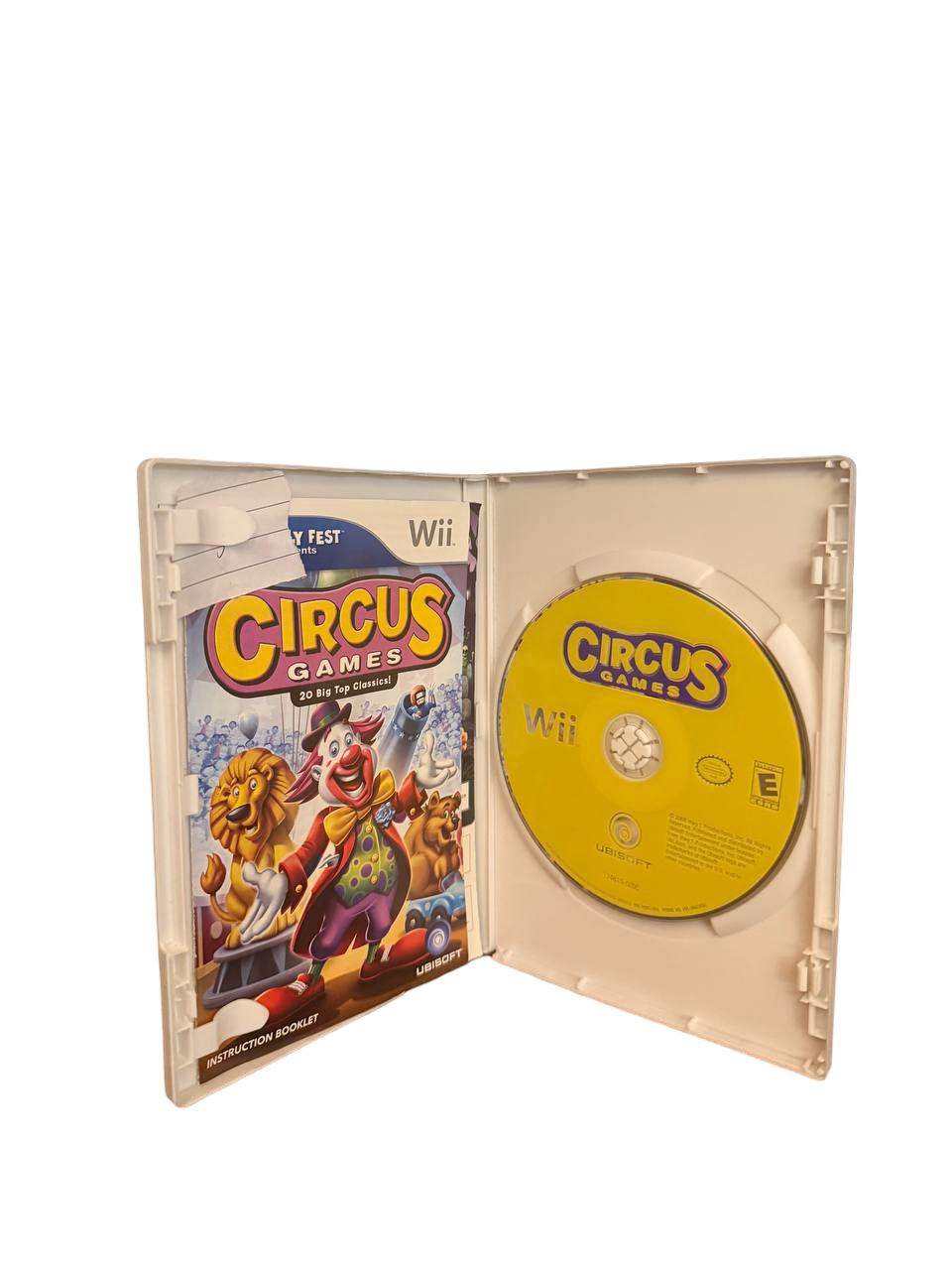 Circus Games Wii - Case & Disc