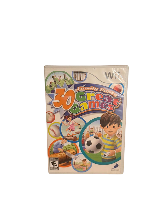 Family Party 30 Great Games Wii - Front Cover