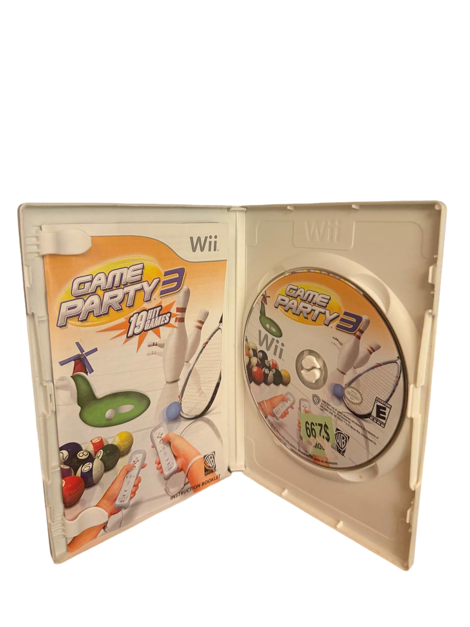 Game Party 3 Wii - Disc, Manual & Case