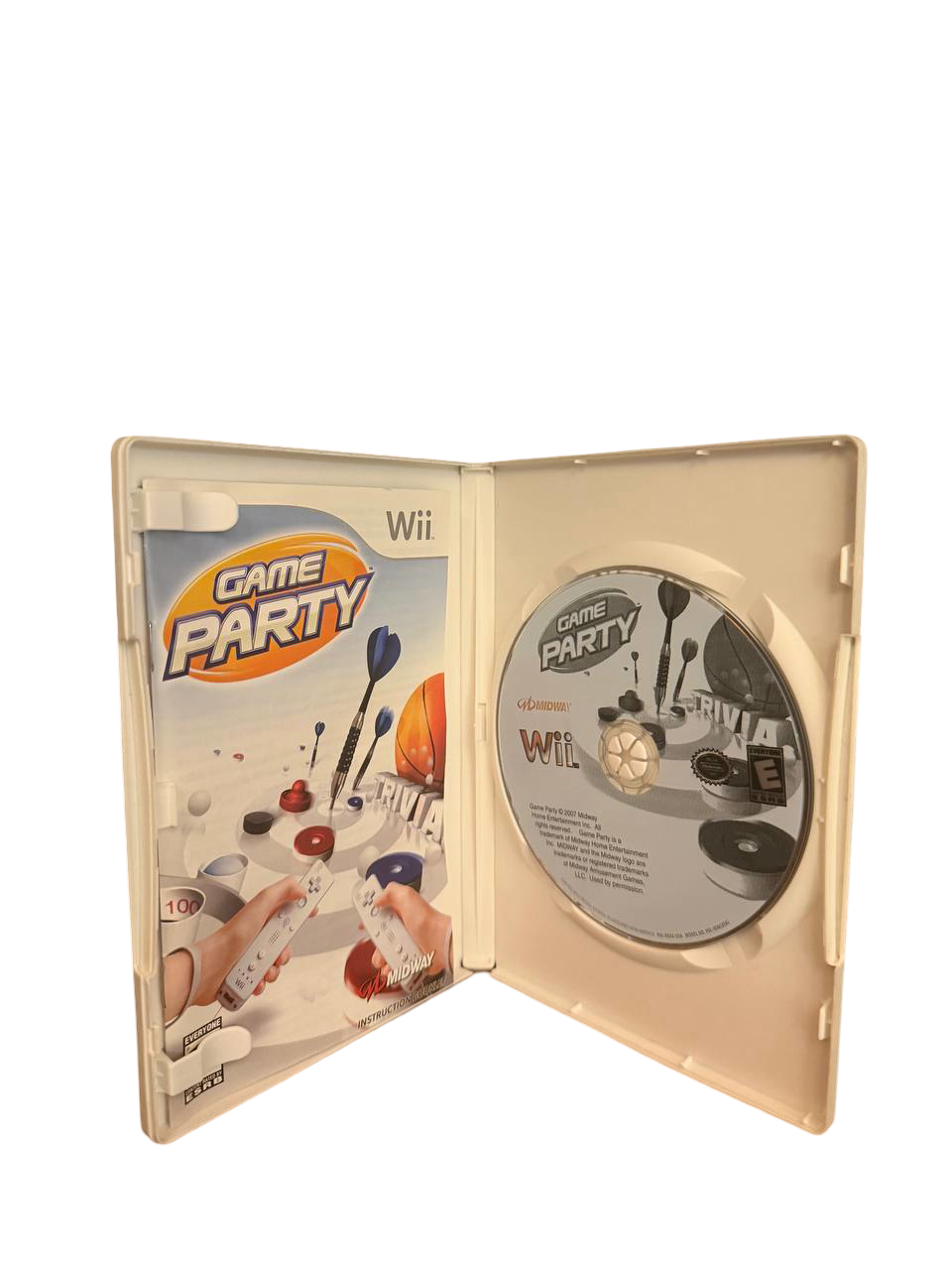 Game Party Wii - Case & Disc