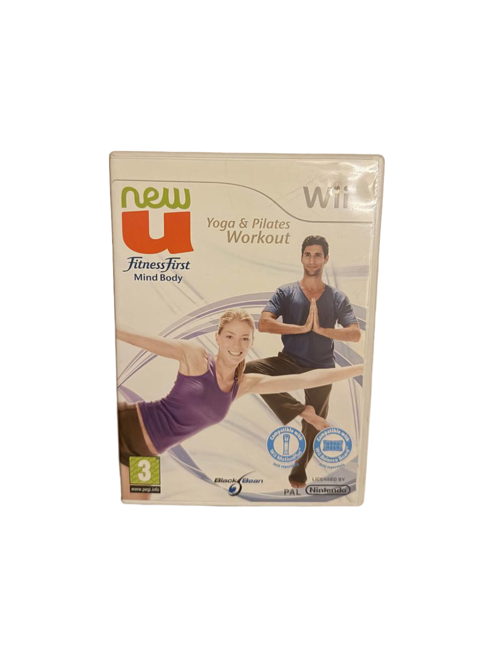 New U Fitness First Yoga and Pilates Workout Wii PAL CIB