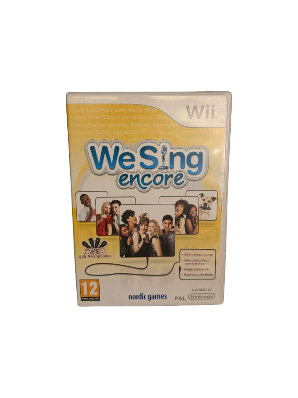 We Sing Encore Wii PAL CIB