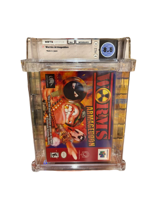 Worms Armageddon N64 WATA 8.5 CIB