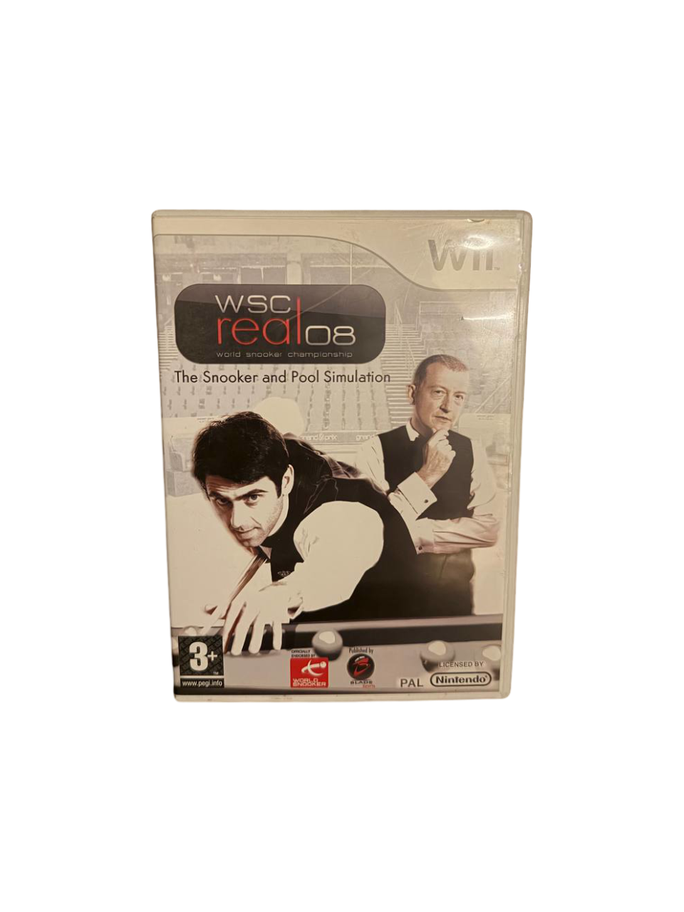 WSC Real 08 World Snooker Championship Wii PAL CIB