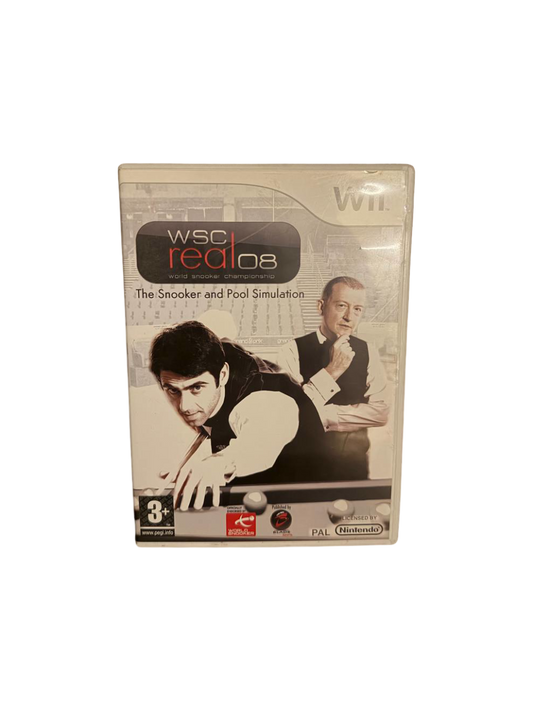 WSC Real 08 World Snooker Championship Wii PAL CIB