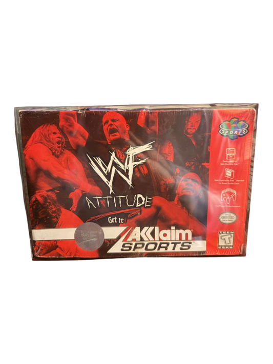 WWF Attitude Nintendo 64 sealed
