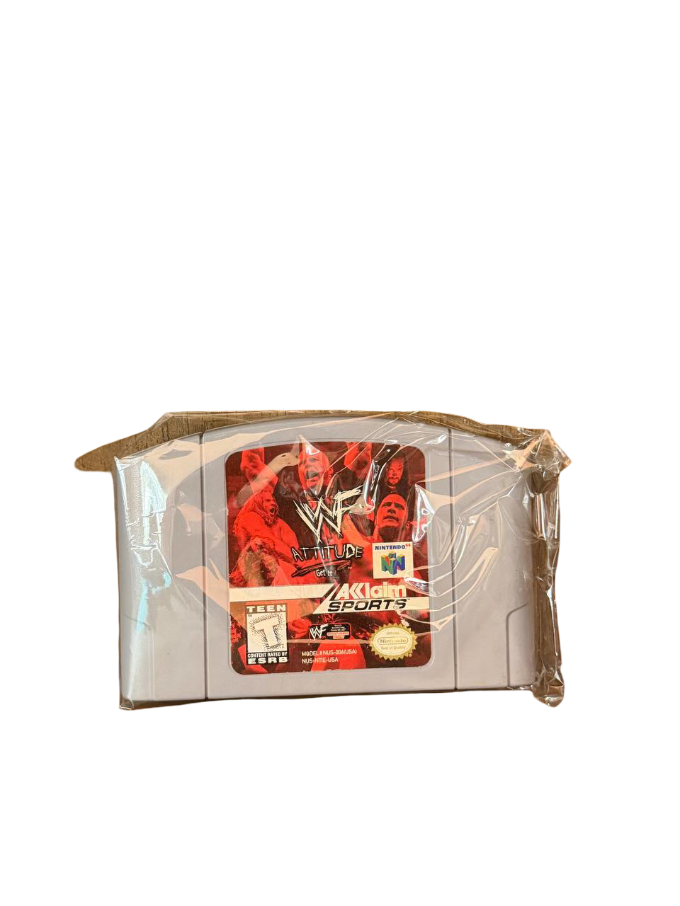 WWF Attitude N64 - Cartridge