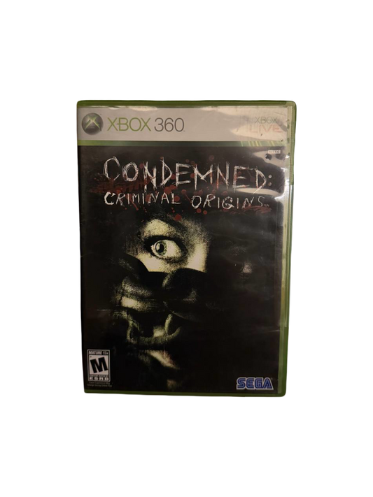 Condemned Criminal Origins Xbox 360 NTSC CIB