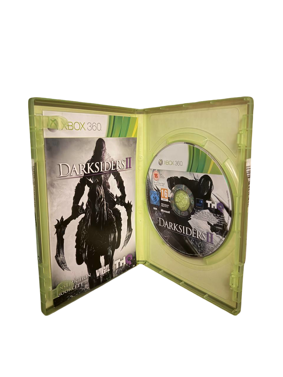 Darksiders II Xbox 360 - Disc & Booklet