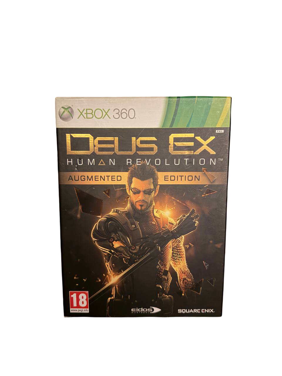 Deus Ex Human Revolution Augmented Edition Xbox 360 - Front Cover